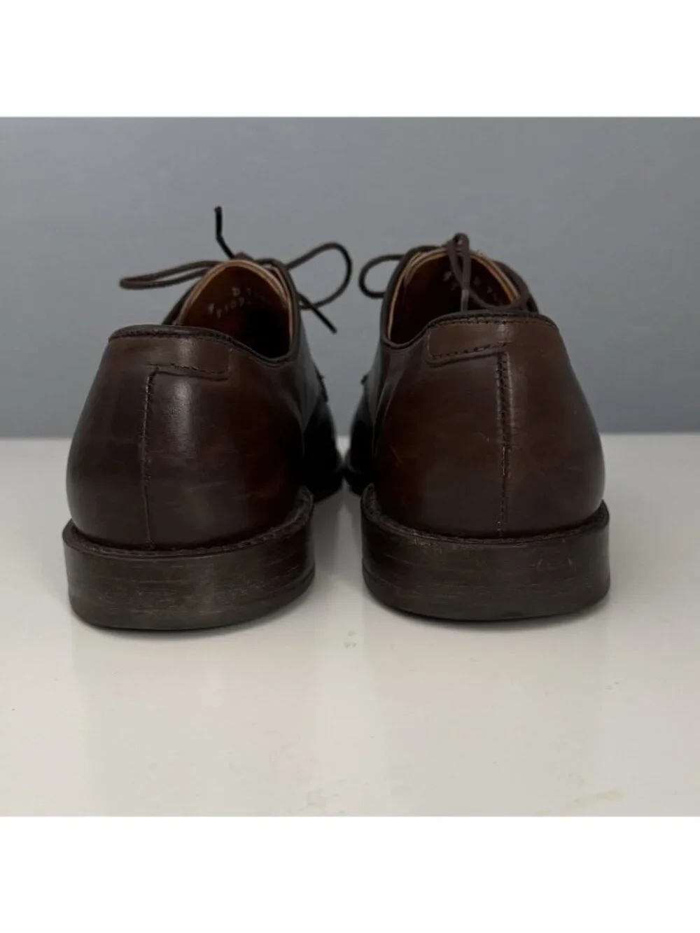Allen Edmonds Fifth Avenue Leather Cap Toe Oxfords Brown (7485) Sz 9 D